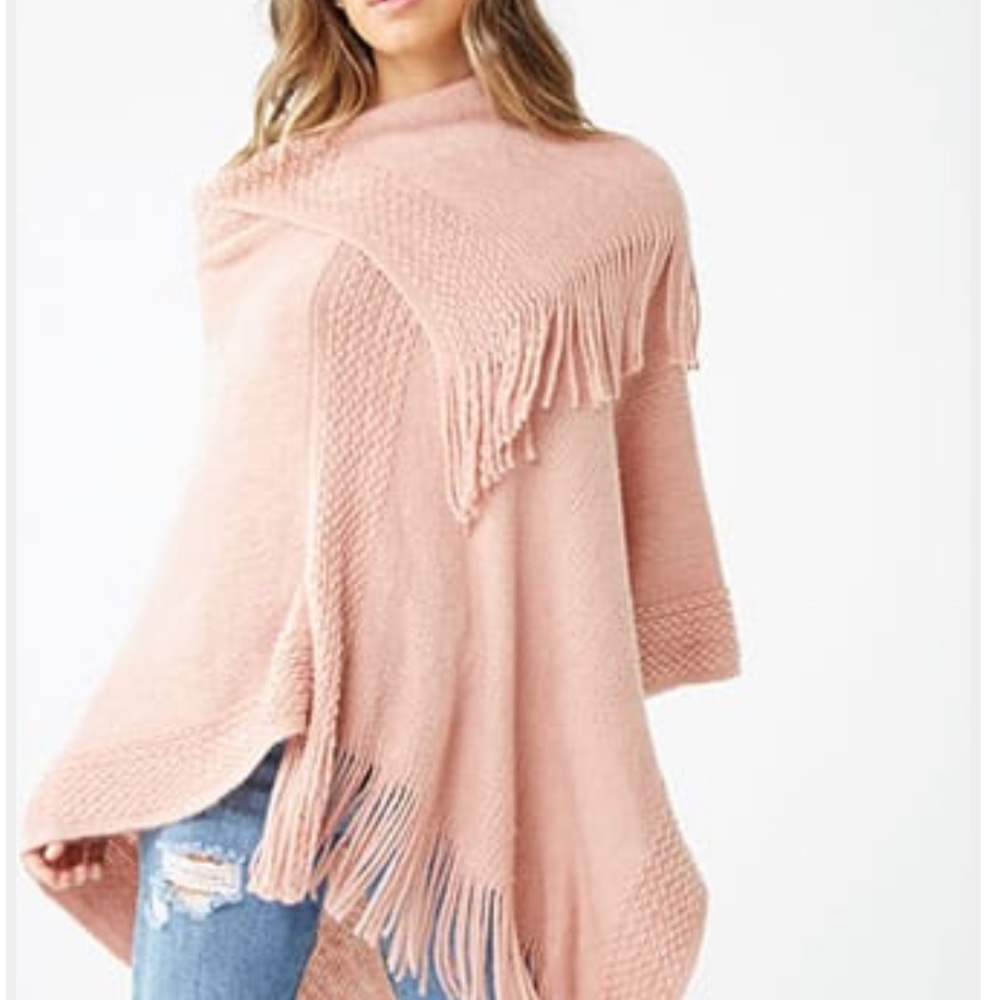 Pink Poncho